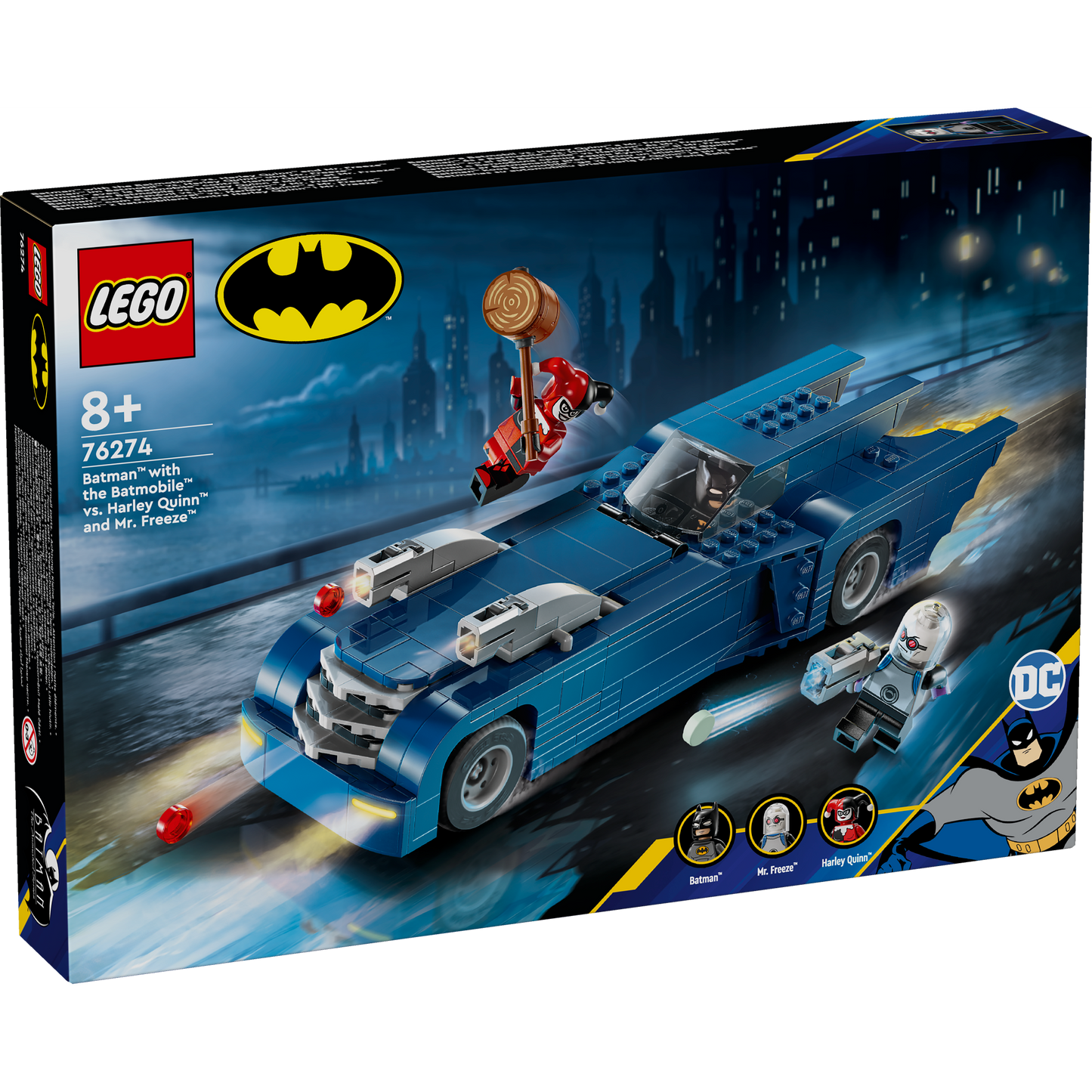 76274 Batman™ with the Batmobile™ vs. Harley Quinn™ and Mr. Freeze™