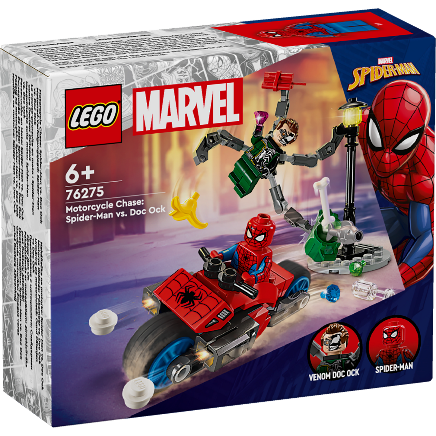 Motorcycle Chase: Spider-Man vs. Doc Ock 76275