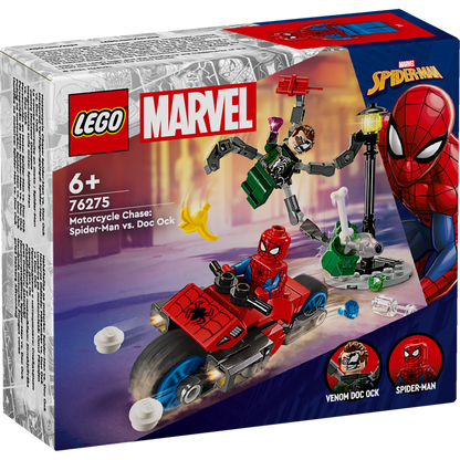 Motorcycle Chase: Spider-Man vs. Doc Ock 76275