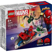 Load image into Gallery viewer, Motorcycle Chase: Spider-Man vs. Doc Ock 76275
