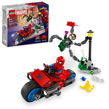 Motorcycle Chase: Spider-Man vs. Doc Ock 76275