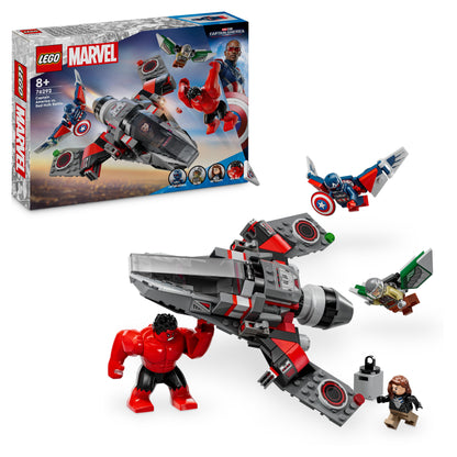 76292 Captain America vs. Red Hulk Battle