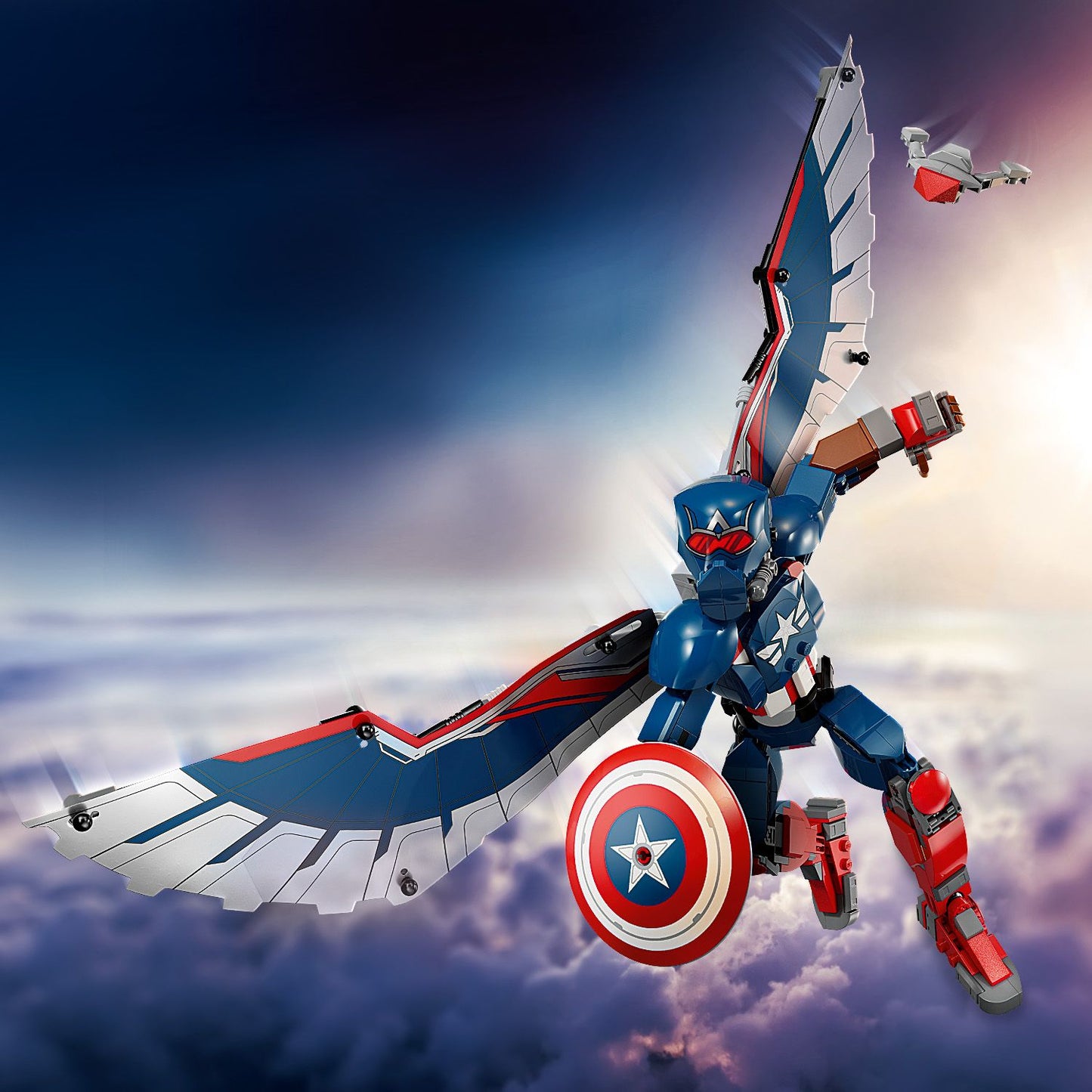 76296 New Captain America Construction Figure