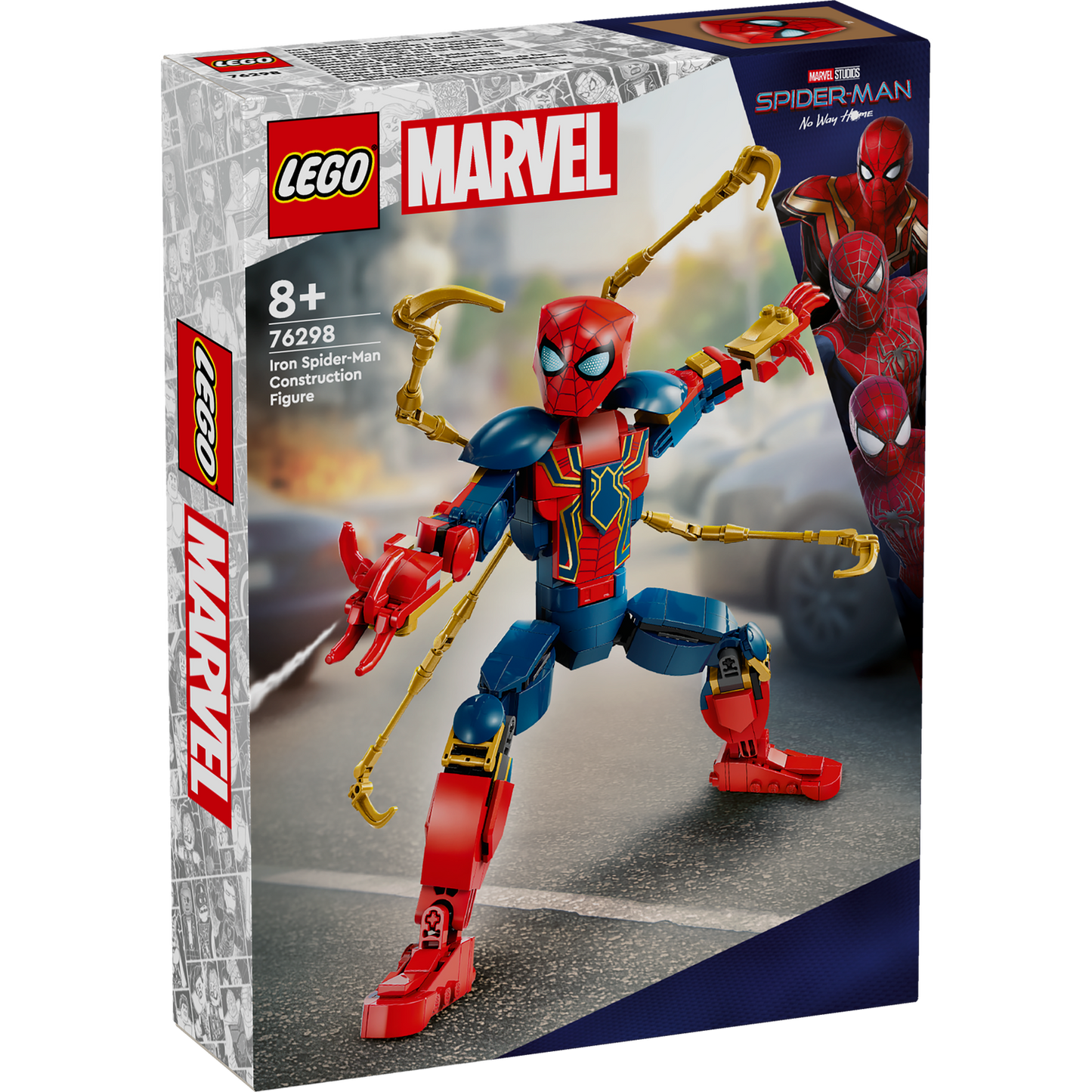 Iron Spider-Man Construction Figure 76298