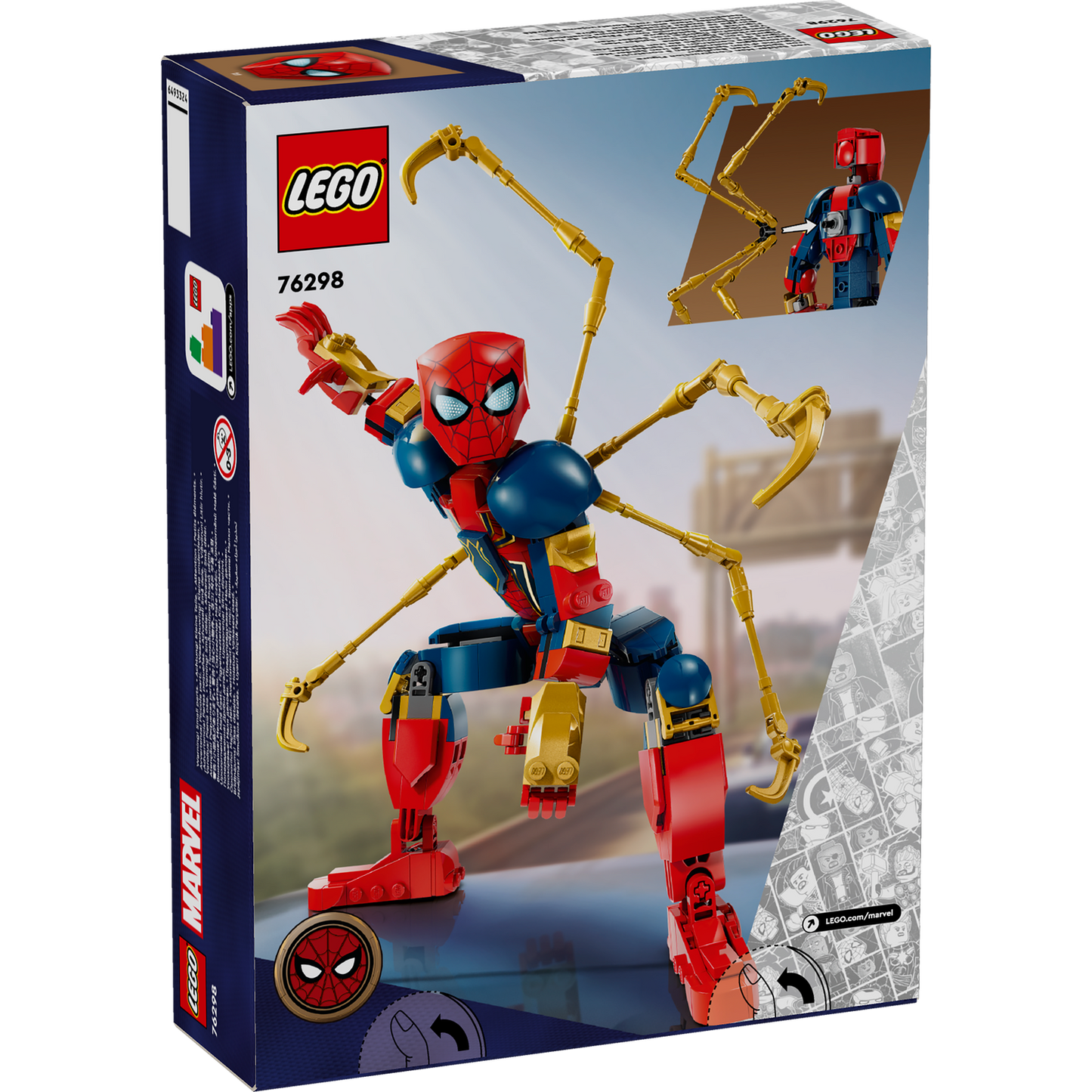 Iron Spider-Man Construction Figure 76298