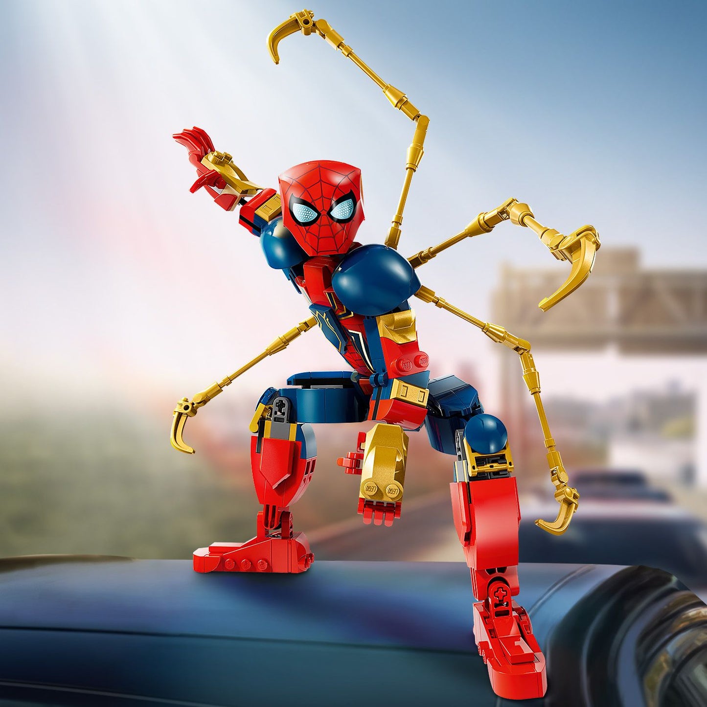 Iron Spider-Man Construction Figure 76298