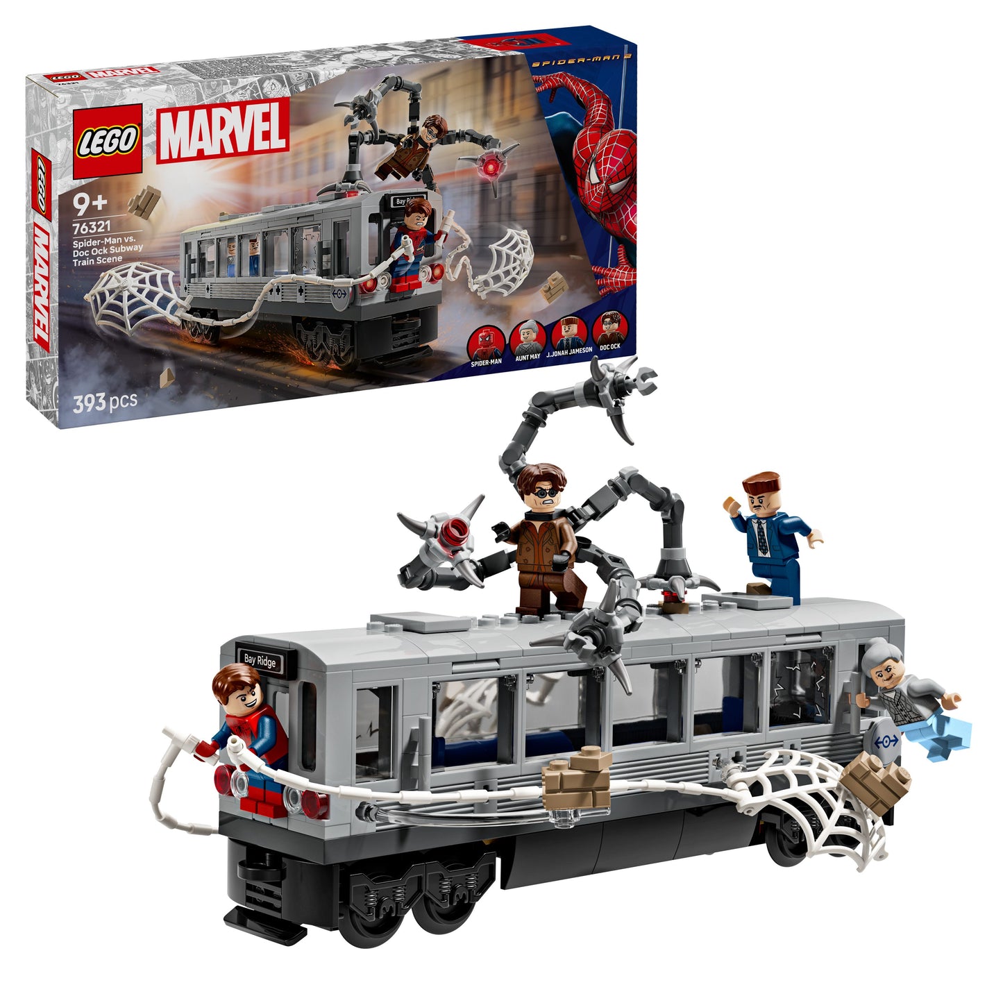 76321 Spider-Man Vs. Doc Ock Subway Train Scene