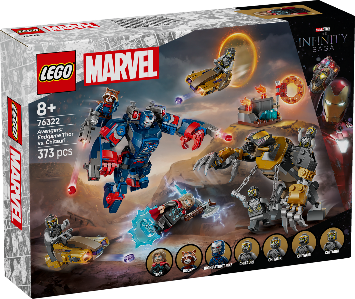 76322 Avengers End Game: Thor Vs. Chitauri