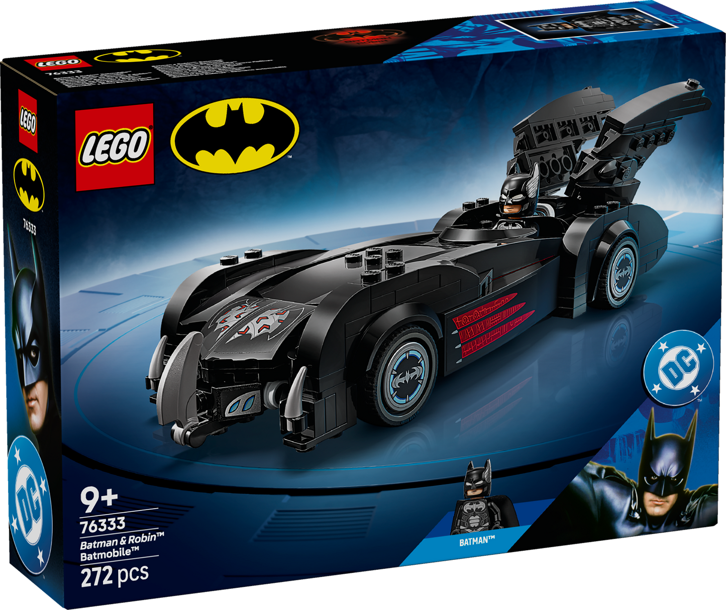 76333 Batman & Robin Batmobile