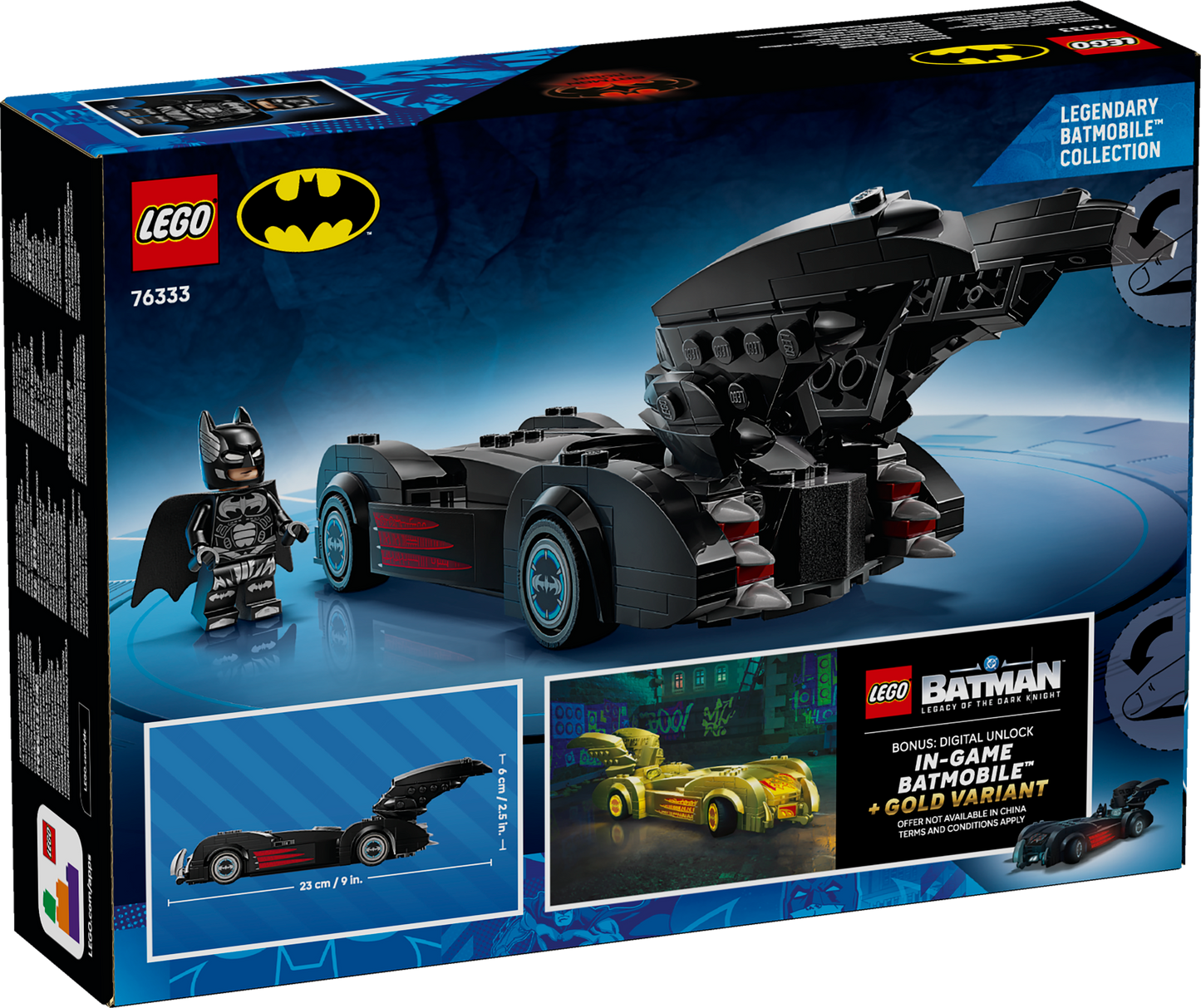 76333 Batman & Robin Batmobile