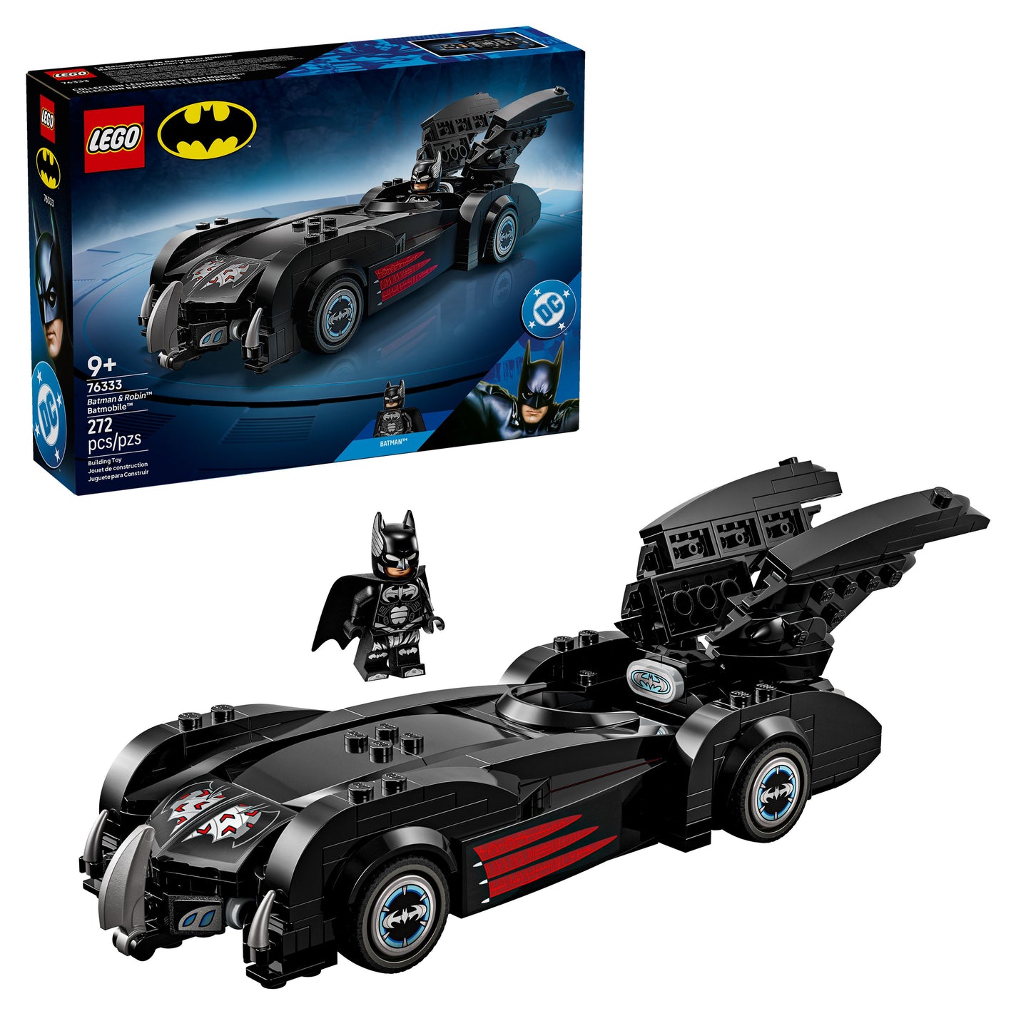 76333 Batman & Robin Batmobile