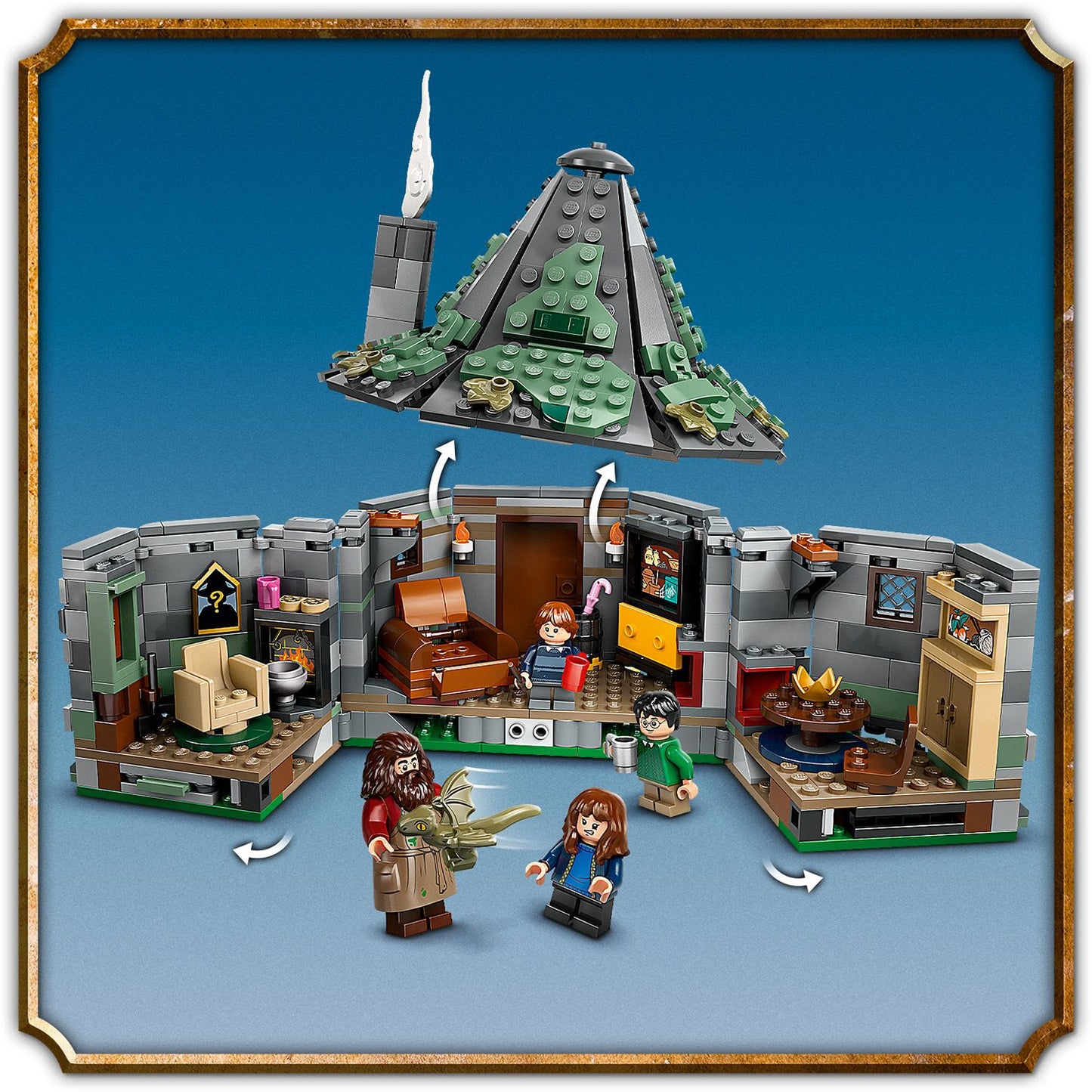 Hagrid's Hut: An Unexpected Visit 76428