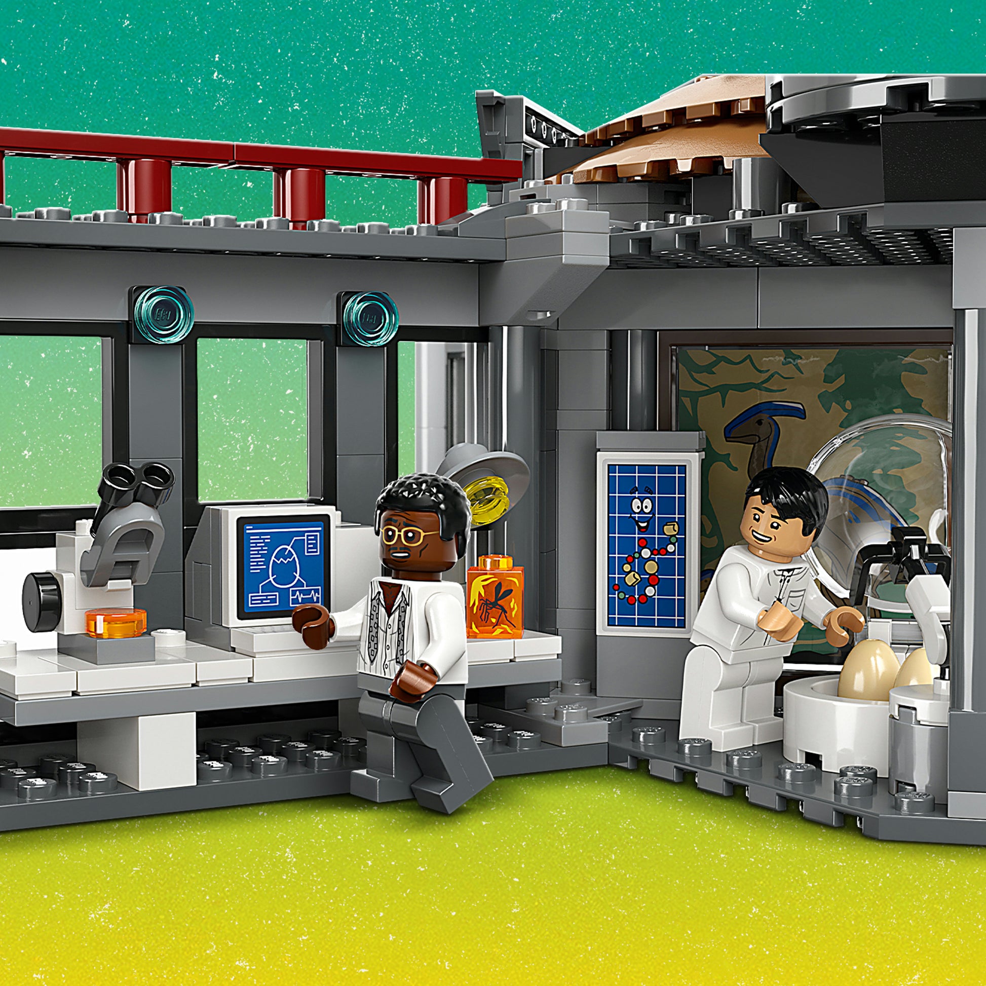 Park Visitor Center Lego Jurassic Park Jurassic World Visitor