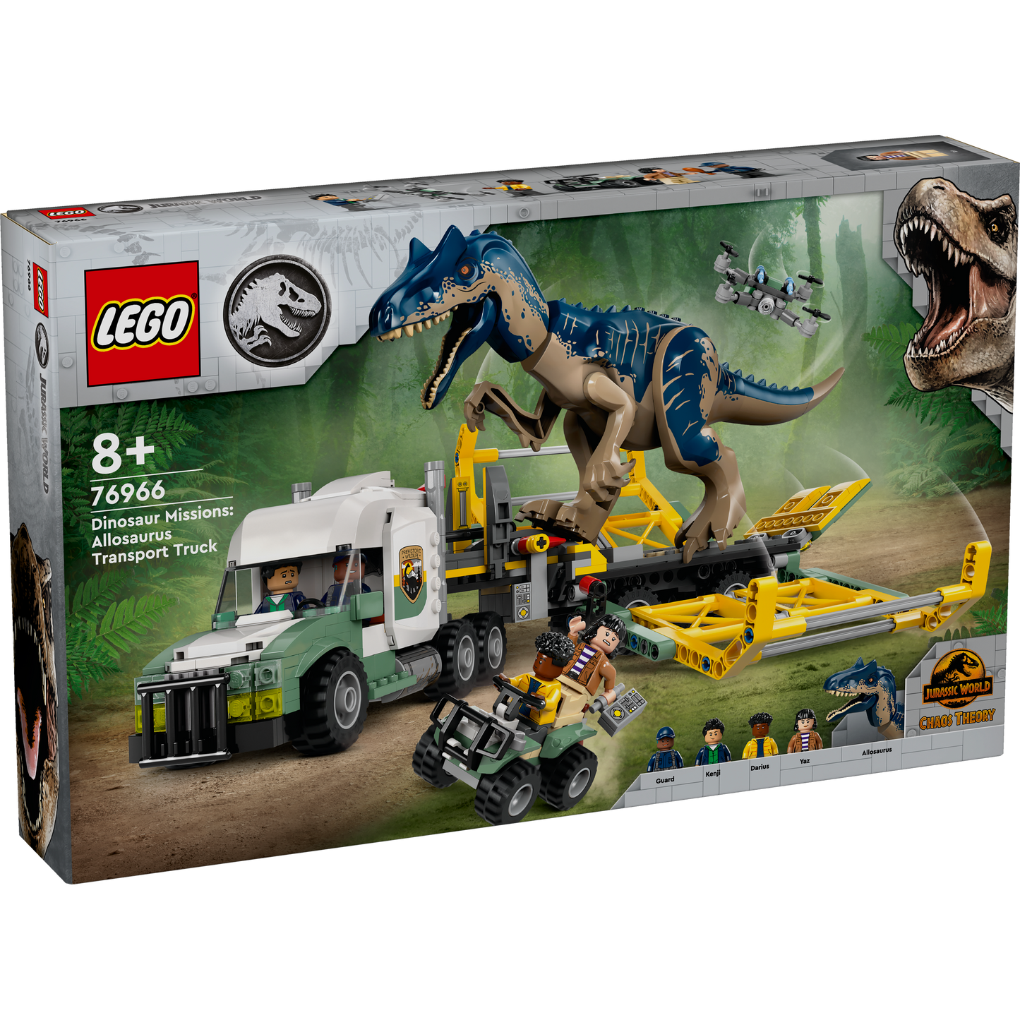 Dinosaur Missions: Allosaurus Transport Truck 76966