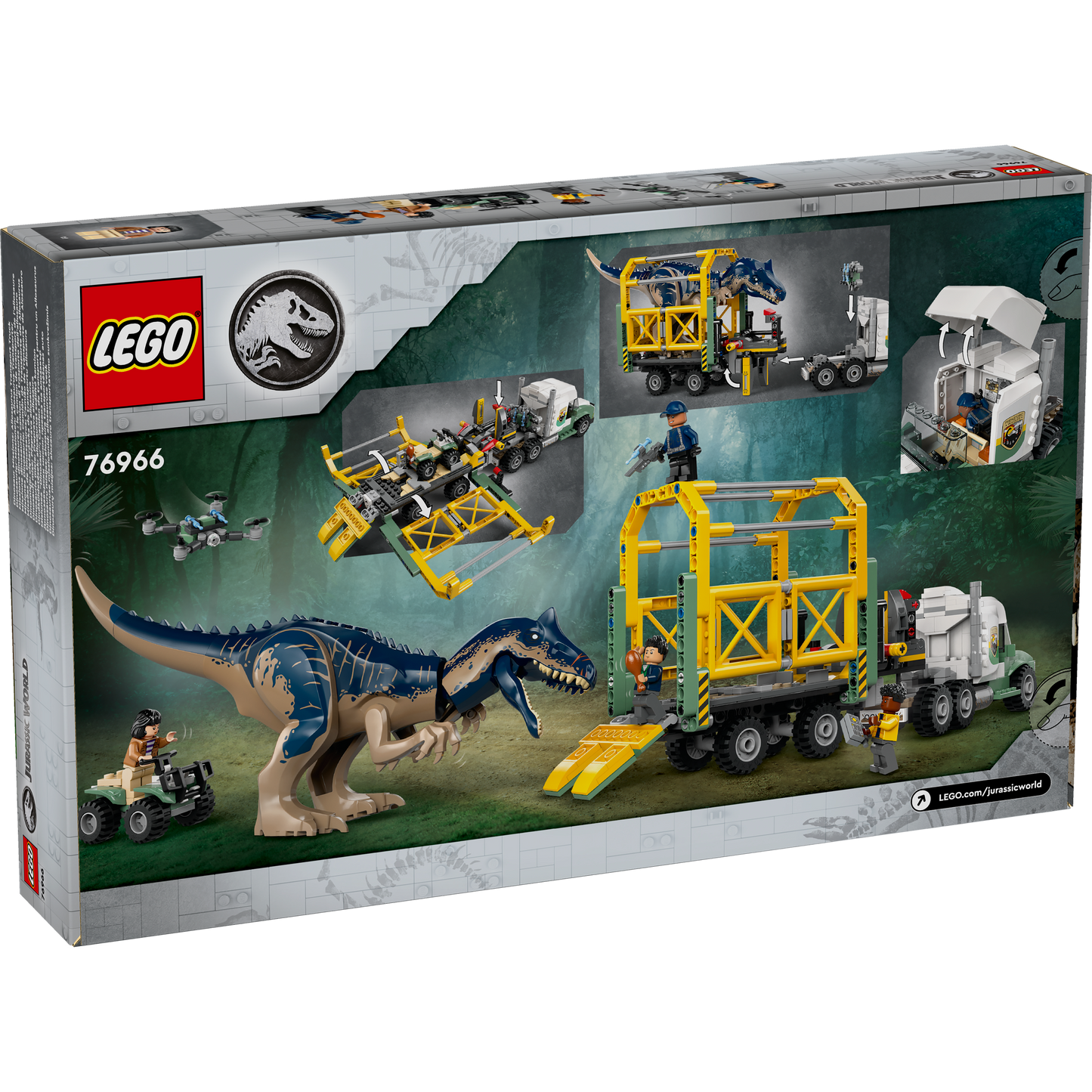 Dinosaur Missions: Allosaurus Transport Truck 76966