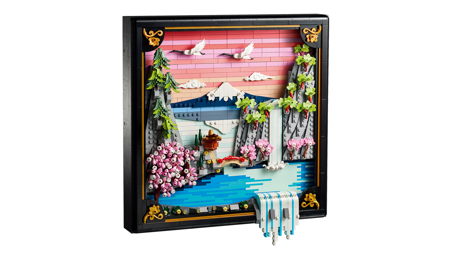 31218 Japanese Cherry Blossom Landscape