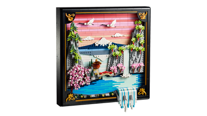 31218 Japanese Cherry Blossom Landscape