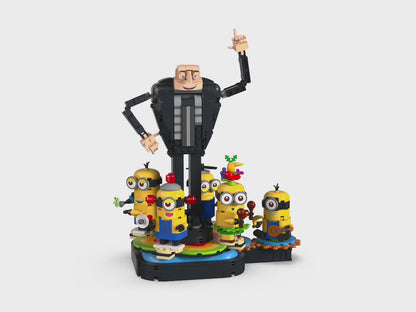 75582 Brick-Built Gru and Minions