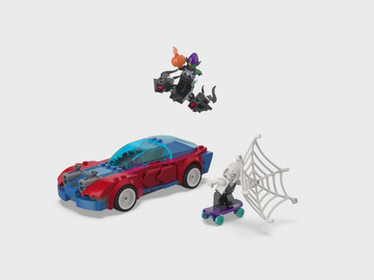 Spider-Man Race Car & Venom Green Goblin 76279