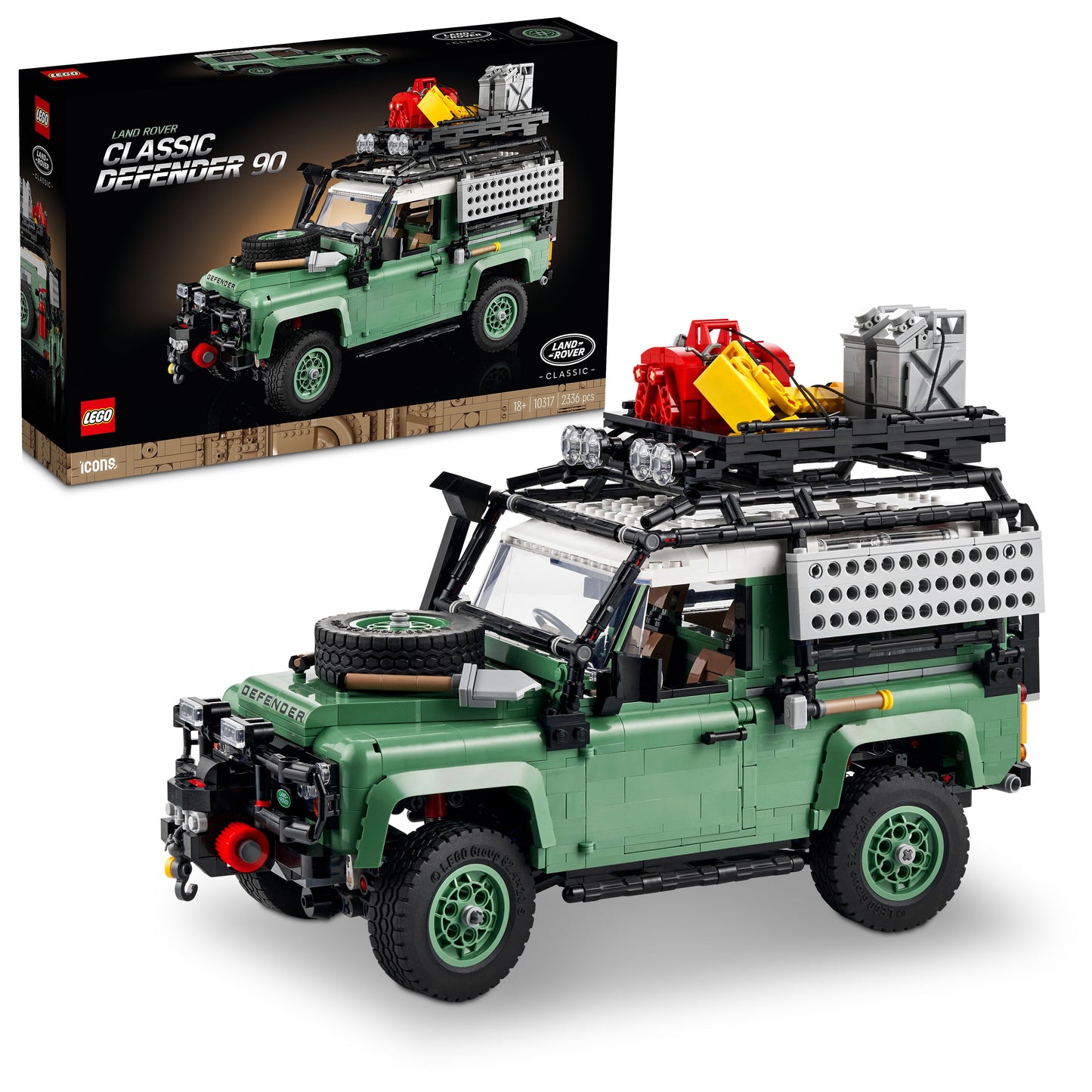 LEGO® Icons Land Rover Classic Defender 90 10317