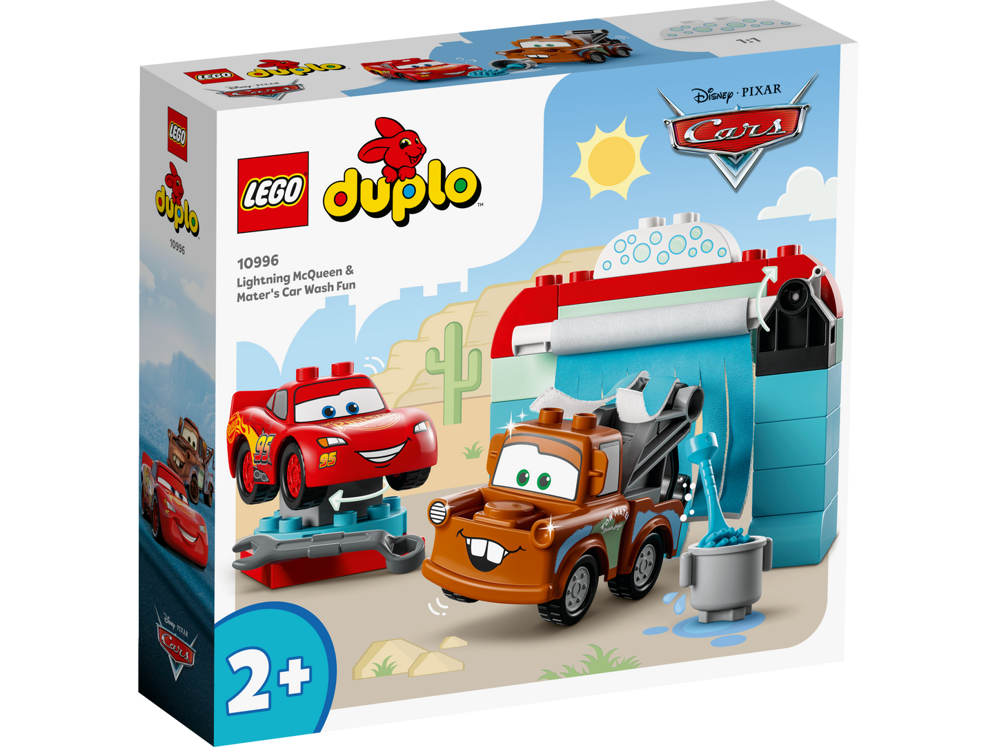 Lightning McQueen & Mater's Car Wash Fun 10996