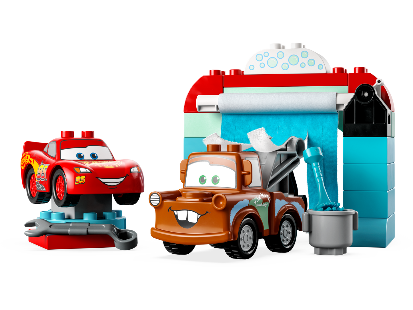 Lightning McQueen & Mater's Car Wash Fun 10996