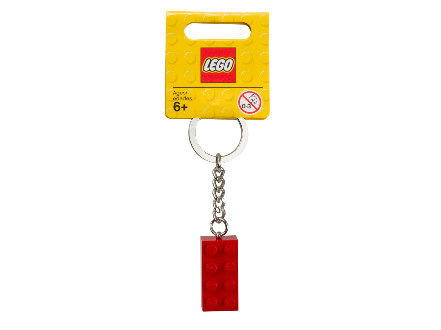 LEGO® Brick 2x4 Key Chain Various Colours