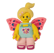 Load image into Gallery viewer, LEGO® Butterfly Girl Plush
