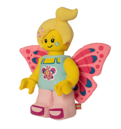 LEGO® Butterfly Girl Plush