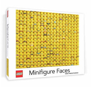 LEGO MINIFIGURE FACES 1000 PIECE JIGSAW PUZZLE