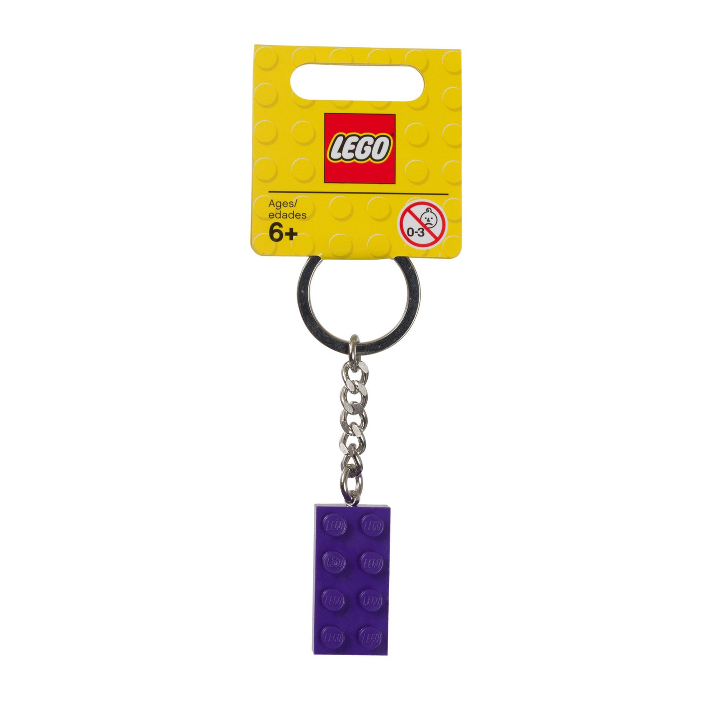 LEGO® Brick 2x4 Key Chain Various Colours