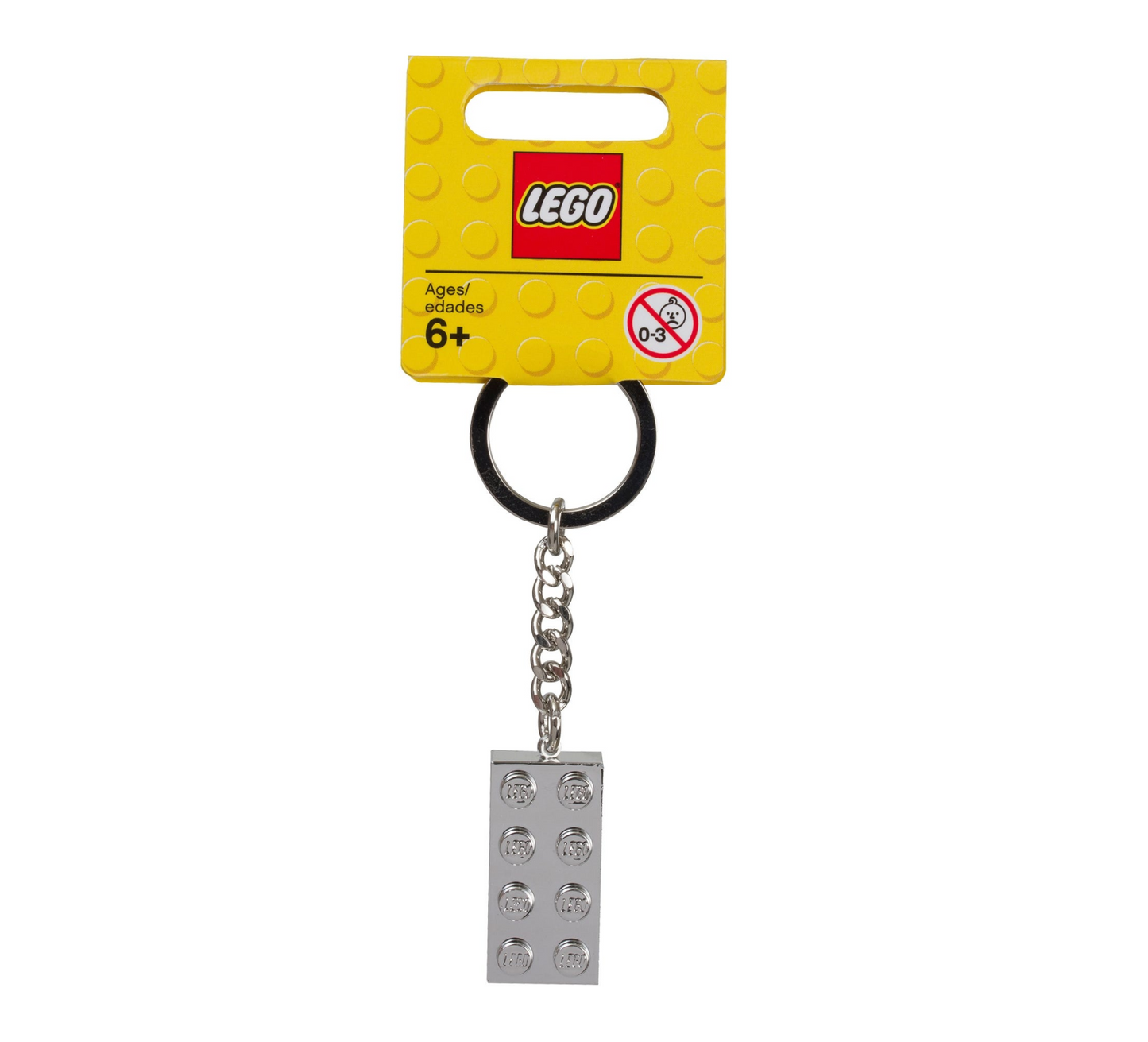 LEGO® Brick 2x4 Key Chain Various Colours